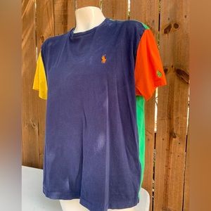 Polo Ralph Lauren color Blocks T-shirt Size M